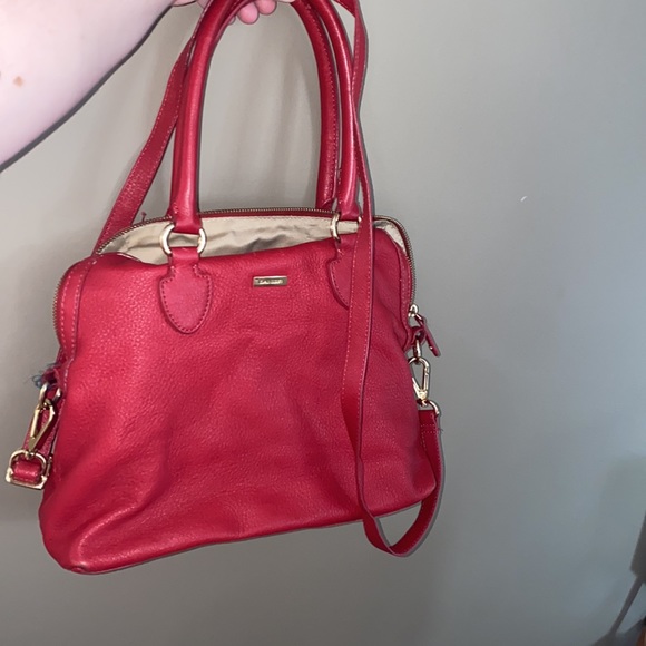 Red Leather Purse - Picture 2 of 2